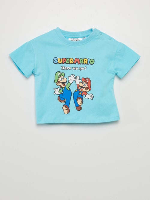 T-shirt 'Mario' à manches courtes - Kiabi