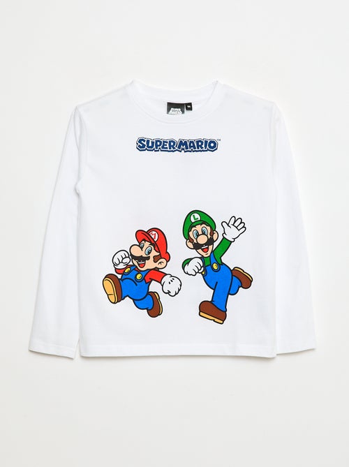 T-shirt 'Mario' van katoen - Kiabi