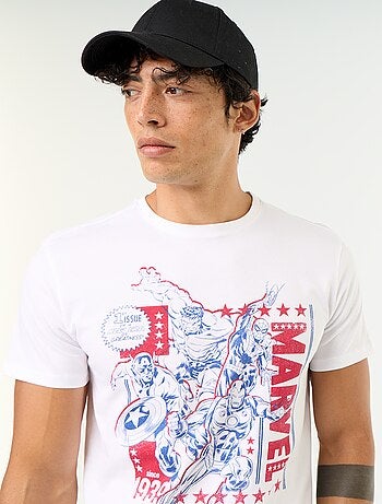 T-shirt 'Marvel' à manches courtes