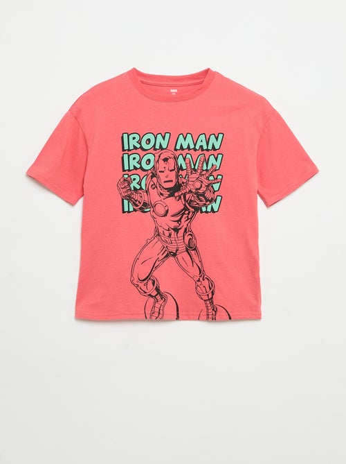 T-shirt 'Marvel' à manches courtes - Kiabi