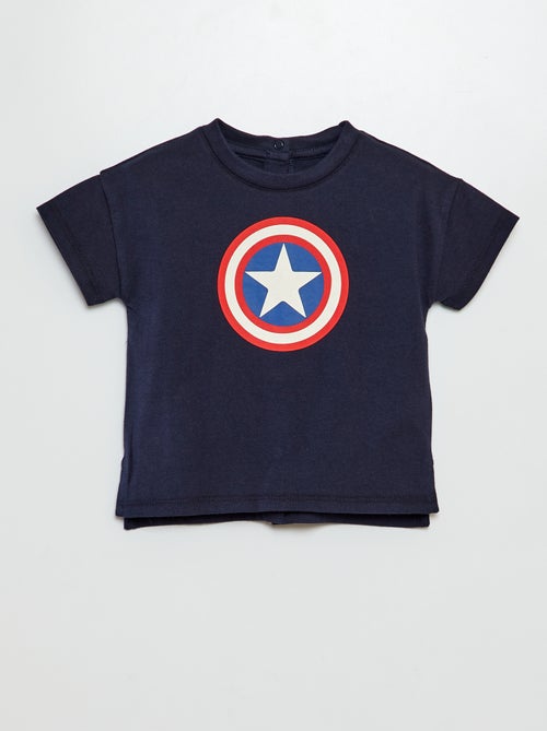 T-shirt 'Marvel' manches courtes - Kiabi