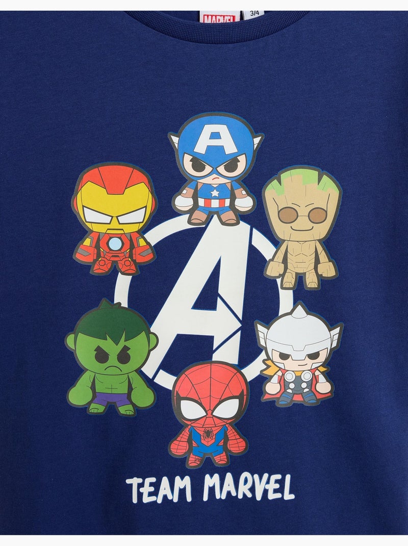 T-shirt Marvel, MO Fashion Bleu - Kiabi