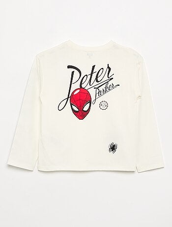 T-shirt 'Marvel' 'Spider-man' à manches longues
