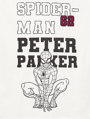 T-shirt 'Marvel' 'Spider-Man' met lange mouwen