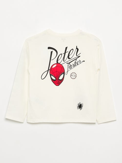 T-shirt 'Marvel' 'Spider-Man' met lange mouwen - Kiabi T-shirt 'Marvel' 'Spider-Man' met lange mouwen - Kiabi