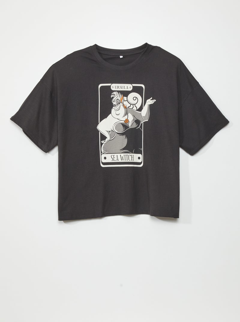 T-shirt 'méchante Disney' - Halloween Gris foncé - Kiabi