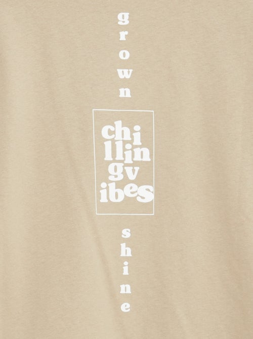 T-shirt met 2-in-1-effect - Kiabi