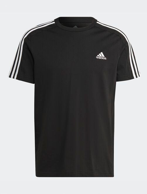 T-shirt met Adidas-strepen op de schouder - Kiabi