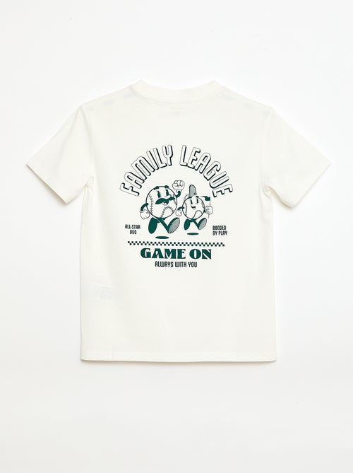 T-shirt met animatie Vaderdag - Kiabi