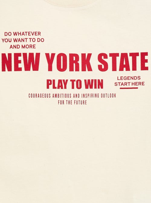 T-shirt met basketbalstijl - Kiabi