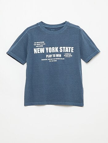 T-shirt met basketbalstijl