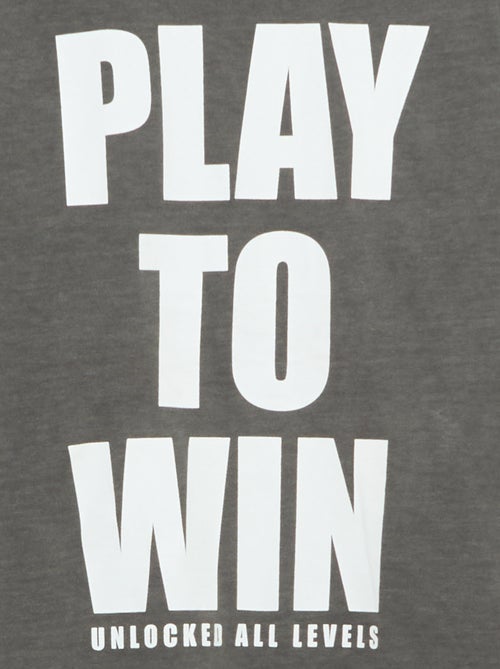 T-shirt met basketbalstijl - Kiabi T-shirt met basketbalstijl - Kiabi