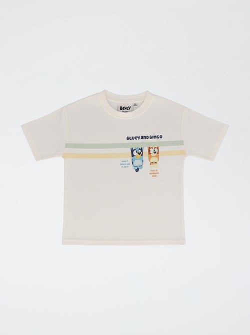 T-shirt met 'Bluey' print in verlooptint van katoen - Kiabi