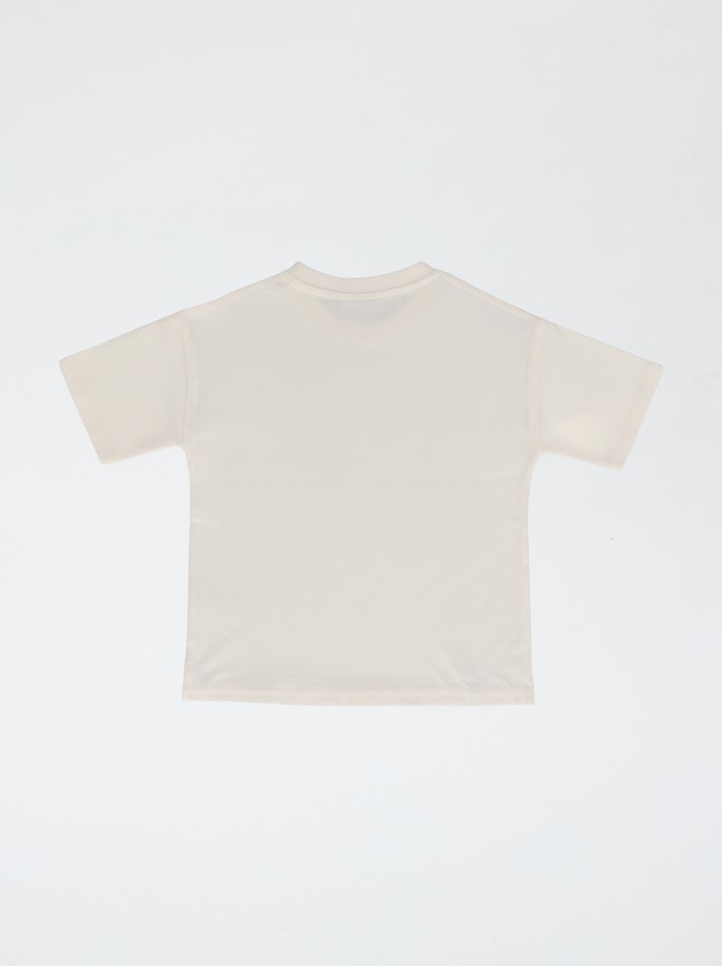 T-shirt met 'Bluey' print in verlooptint van katoen Wit - Kiabi