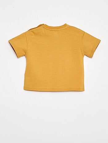 T-shirt 'Mickey' met borstzak 'Disney'