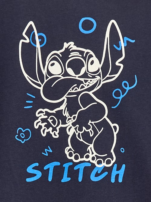 T-shirt met capuchon 'Stitch' - Kiabi