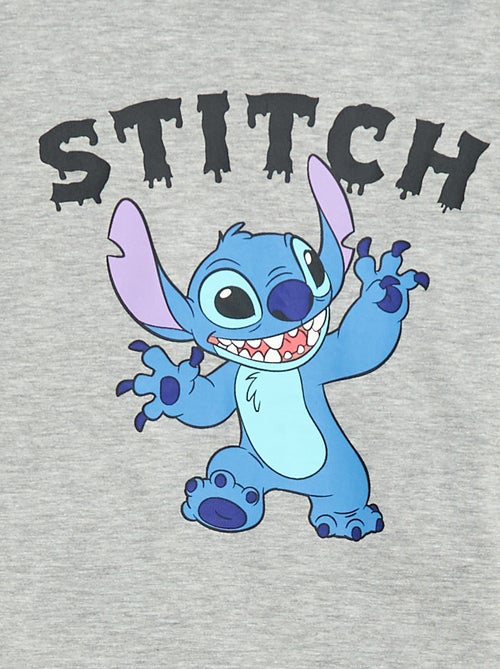 T-shirt met capuchon 'Stitch' - Kiabi