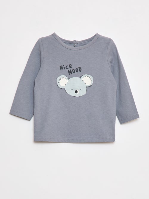 T-shirt met dinoprint - Kiabi