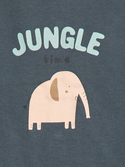 T-shirt met dinoprint - Kiabi