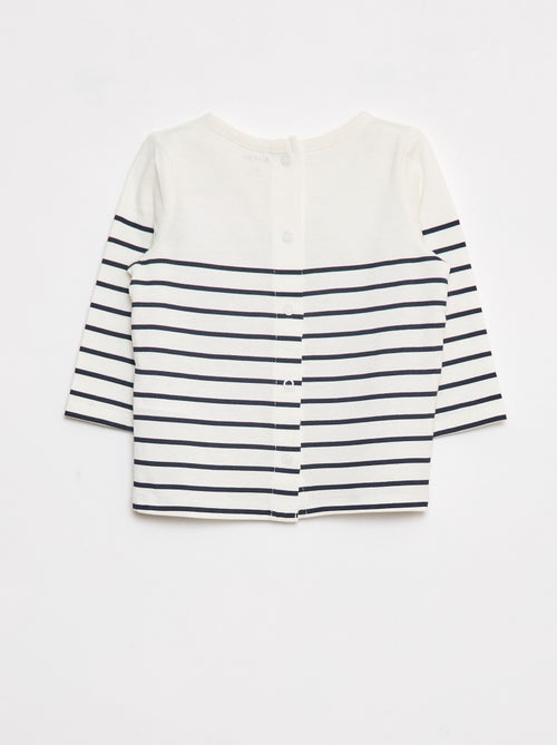 T-shirt met dinoprint - Kiabi