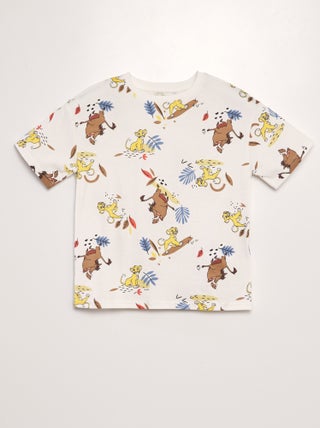 T-shirt met Disney-print