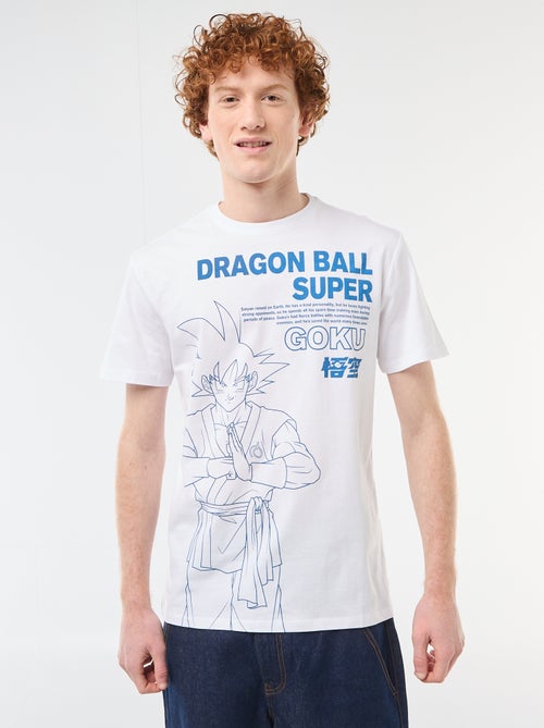 T-shirt met 'dragon ball' print van katoen - Kiabi
