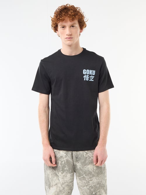 T-shirt met 'dragon ball' print van katoen - Kiabi