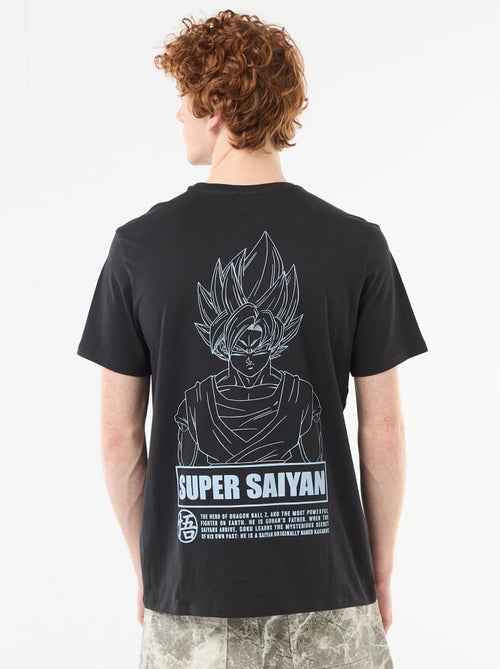 T-shirt met 'dragon ball' print van katoen - Kiabi