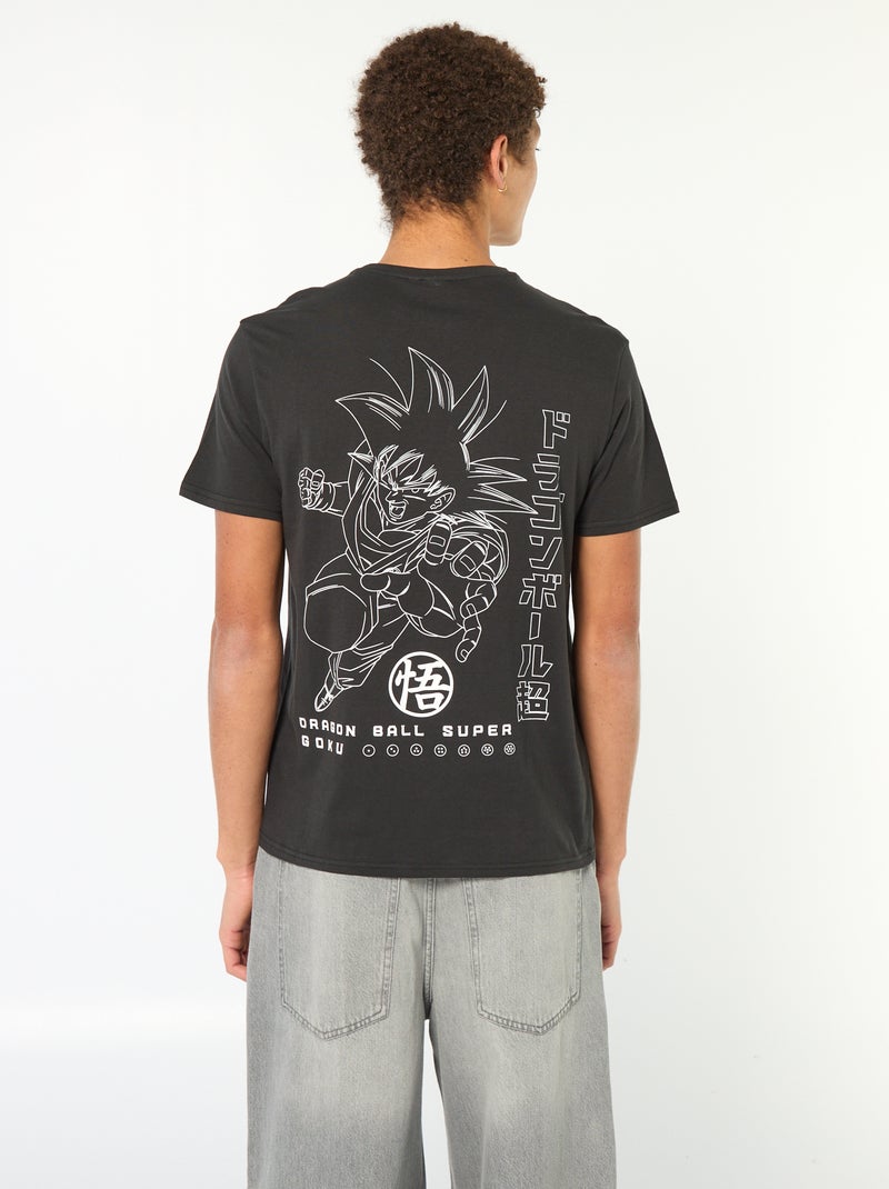 T-shirt met 'Dragon Ball Z'-print Zwart - Kiabi