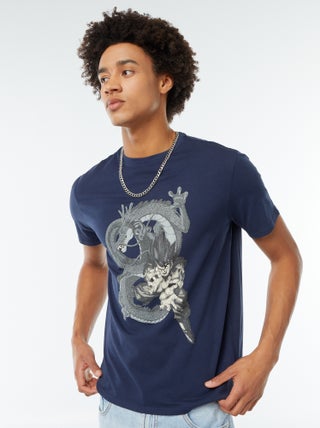 T-shirt met Dragon Balll Z-print