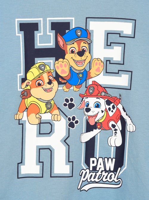 T-shirt met dubbel mouweneffect 'Paw Patrol' - Kiabi