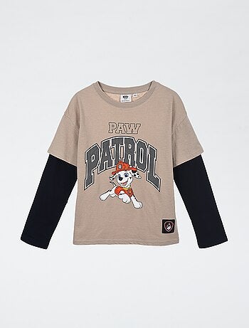 T-shirt met dubbele mouw 'PAW Patrol'