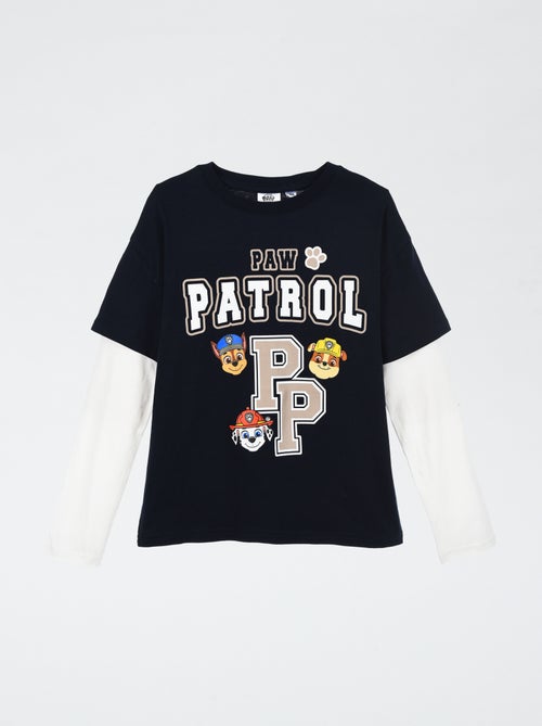 T-shirt met dubbele mouw 'PAW Patrol' - Kiabi