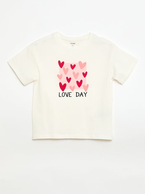 T-shirt met fantasieprint - Kiabi