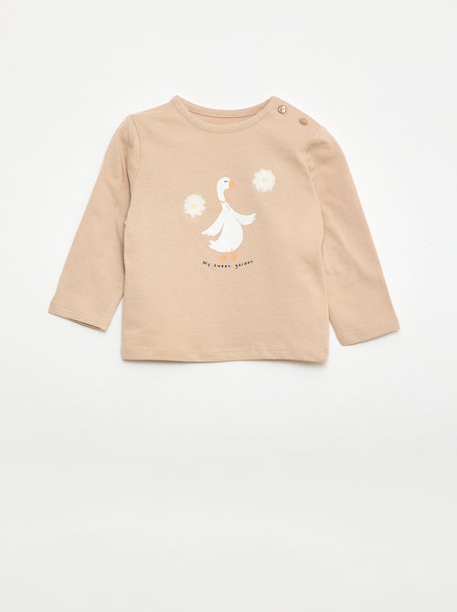 T-shirt met fantasieprint - Kiabi