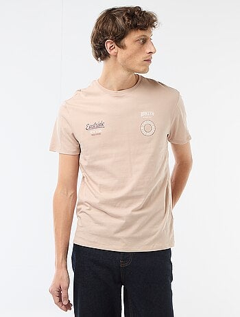 T-shirt met fantasieprint