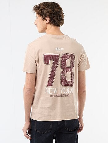 T-shirt met fantasieprint