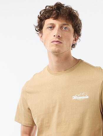 T-shirt met fantasieprint