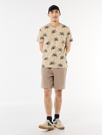 T-shirt met fantasieprint
