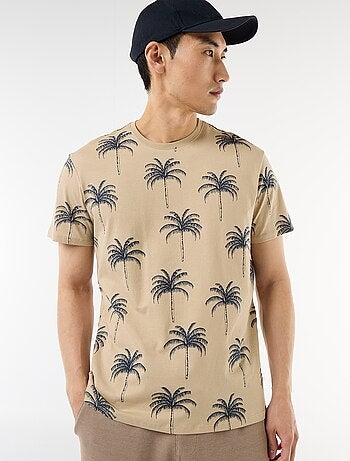 T-shirt met fantasieprint