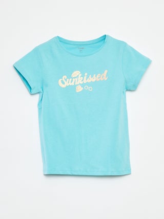 T-shirt met fantasieprint
