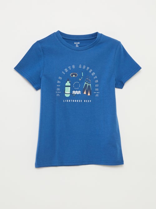 T-shirt met fantasieprint - Kiabi