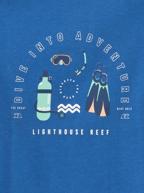 T-shirt met fantasieprint - Kiabi