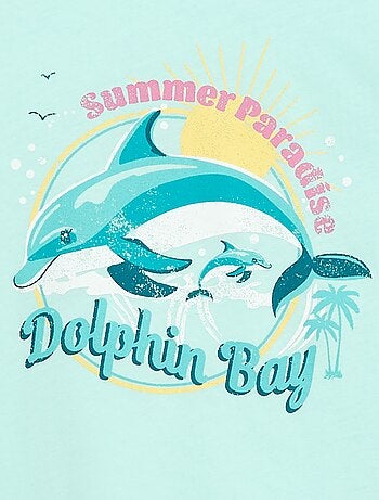 T-shirt met fantasieprint