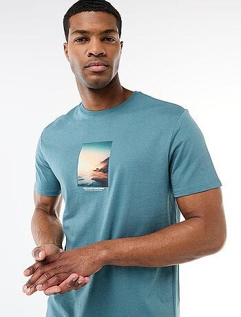 T-shirt met fantasieprint