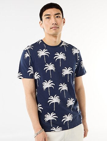 T-shirt met fantasieprint