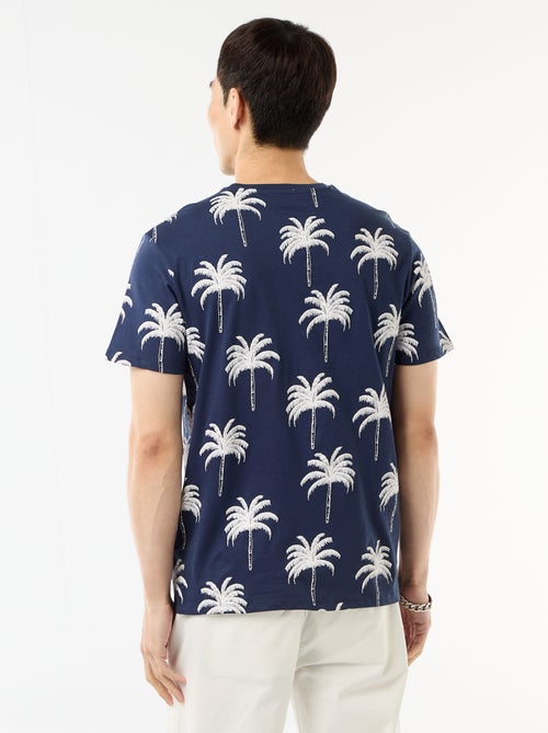 T-shirt met fantasieprint - Kiabi