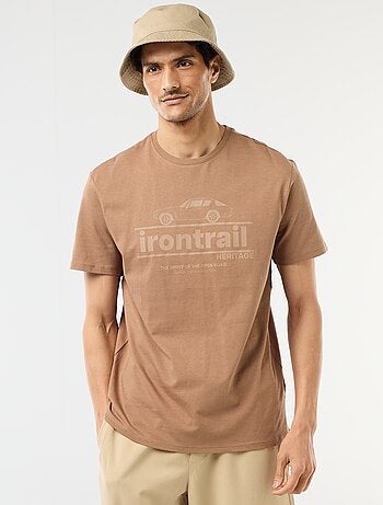 T-shirt met fantasieprint