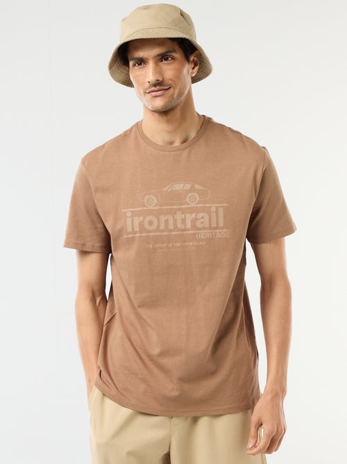 T-shirt met fantasieprint - Kiabi