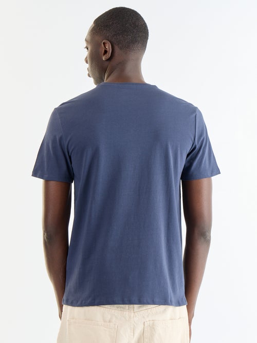 T-shirt met fantasieprint en korte mouwen - Kiabi T-shirt met fantasieprint en korte mouwen - Kiabi